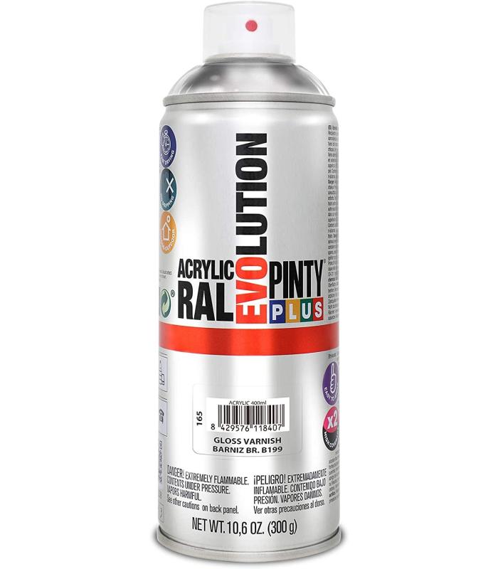 Barniz Spray Brillante 400 ml | Pintura en Spray 