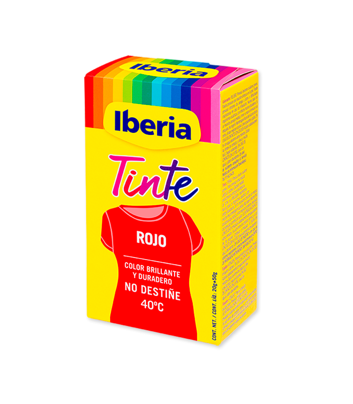 Tinte Iberia para Ropa Rojo | Productos para la ropa 