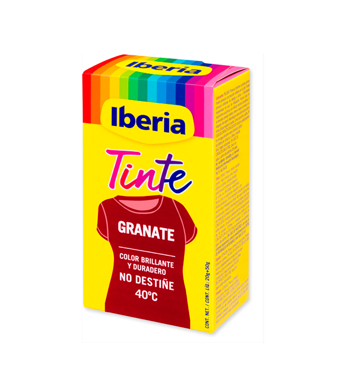 Tinte Iberia para Ropa Granate | Productos para la ropa 