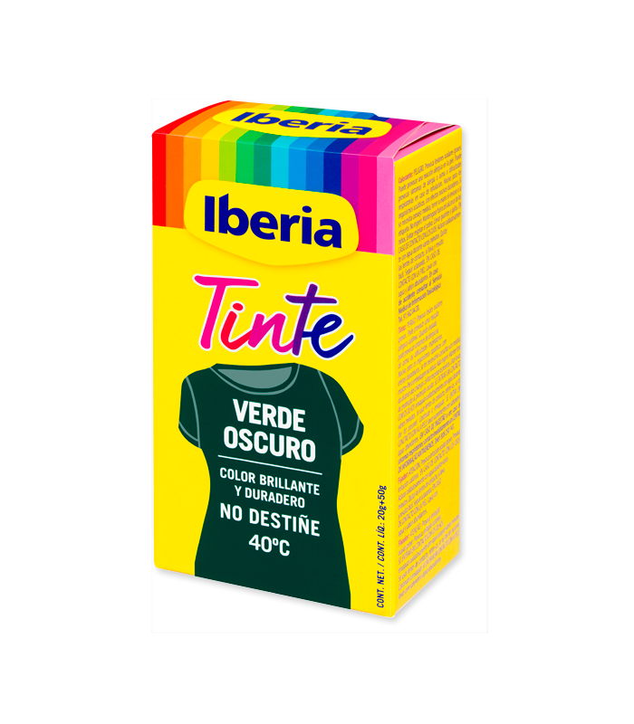 Tinte Iberia para Ropa Verde Oscuro | Productos para la ropa 