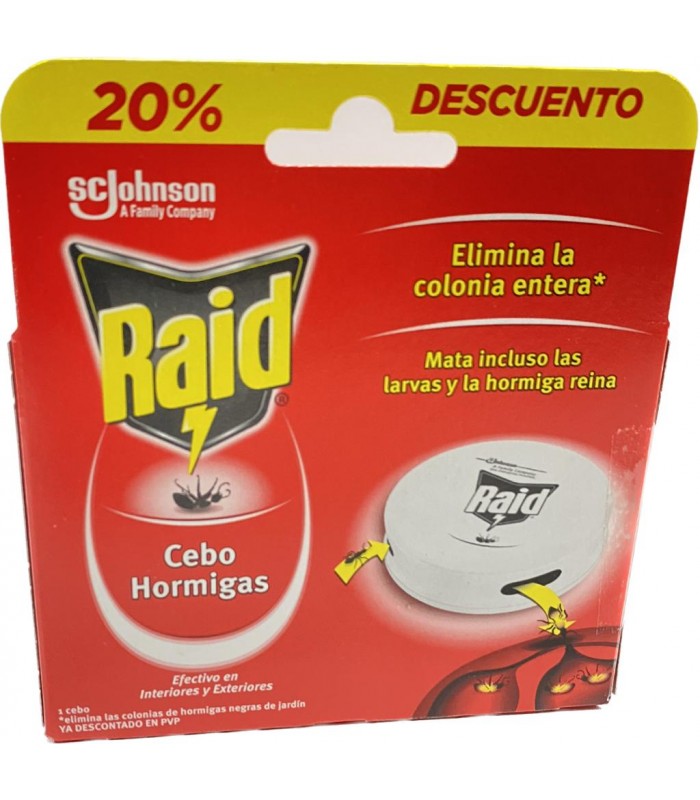 Raid cebo hormigas | Inicio 