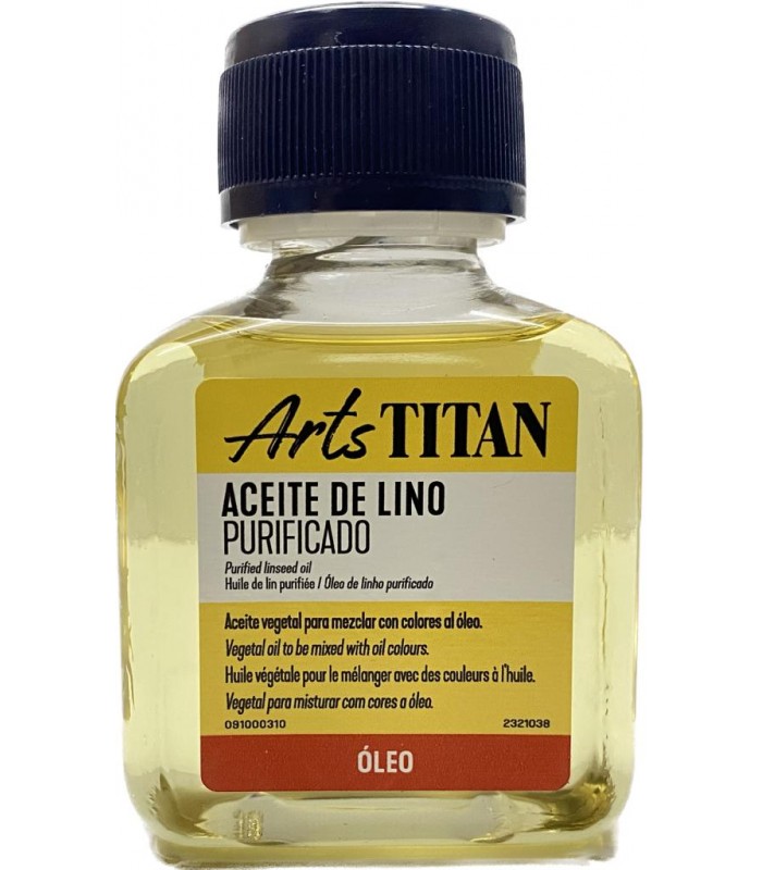 Aceite de lino purificado 100ml óleo | Inicio 