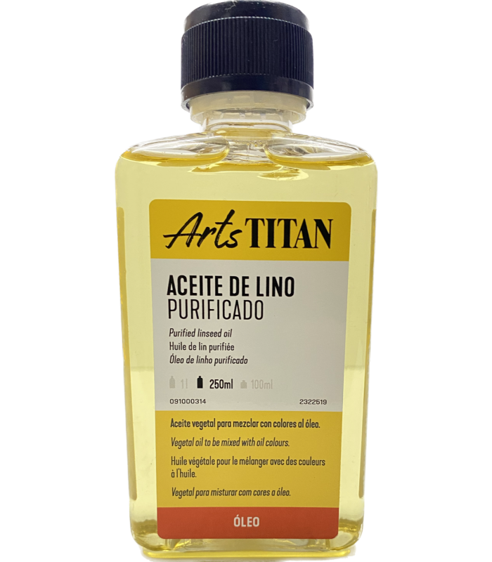 Aceite de lino purificado 250ml óleo | Inicio 