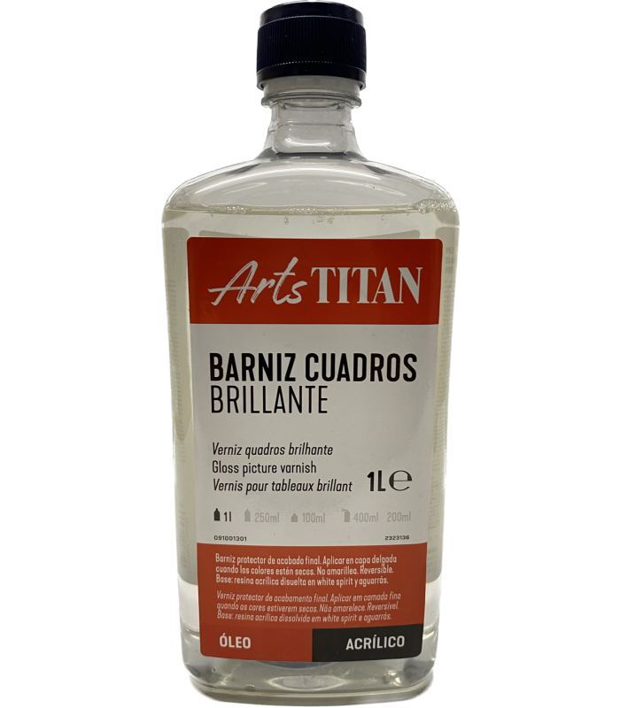 Barniz cuadros brillante 1L acrílico | Inicio 