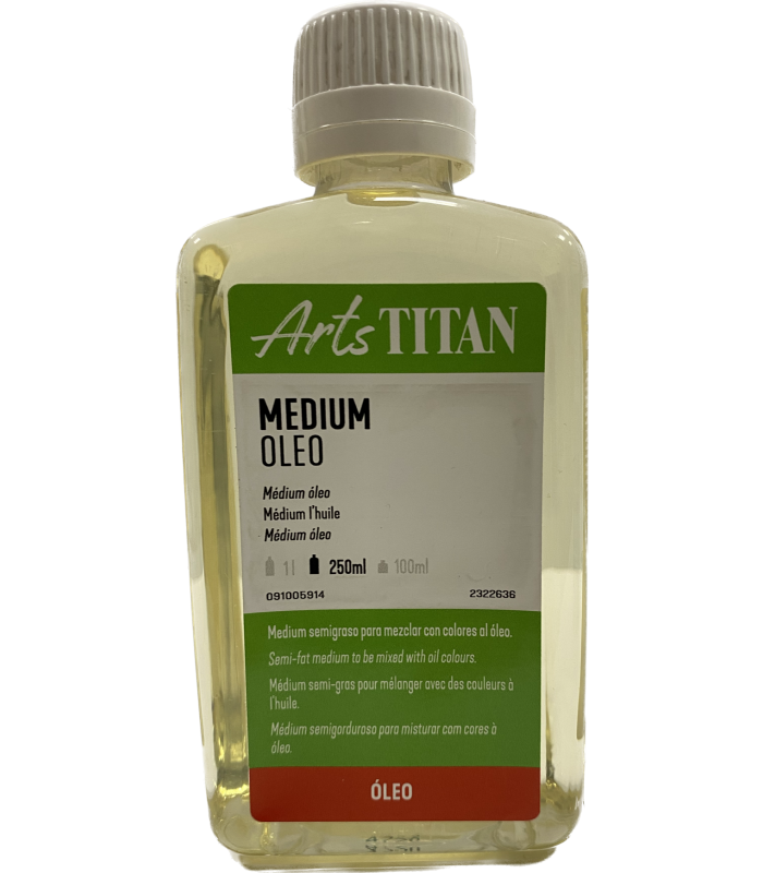 Medium óleo 250ml | Inicio 