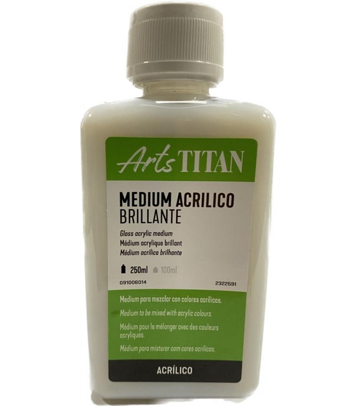 Diluyente medium acrílico brillante 250ml | Inicio 