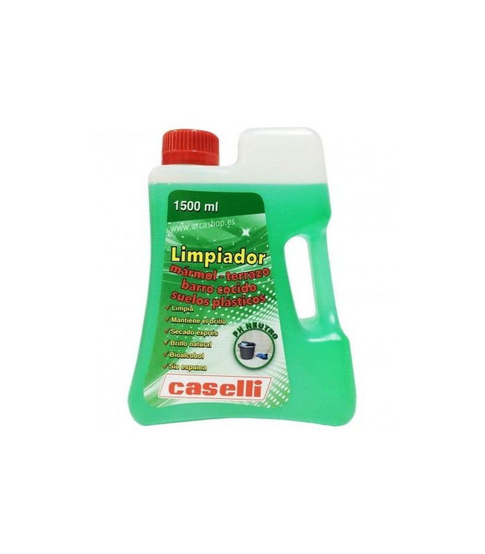 Limpiador L-10 marmol,terrazo,barro cocido,suelos plasticos Caselli 1,5 L