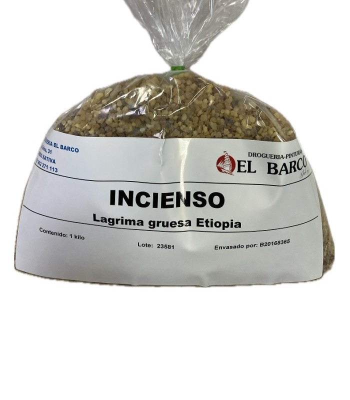 Incienso Lagrimas 1 Kg | Colas, Ceras, Gomas y Resinas 