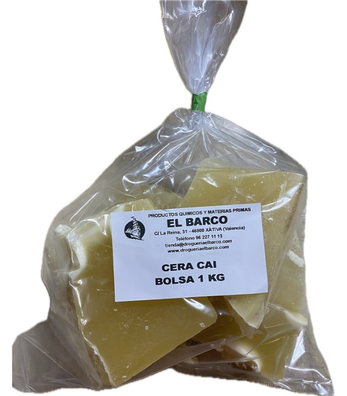 Cera CAI Bloque 1 kg | Colas, Ceras, Gomas y Resinas 