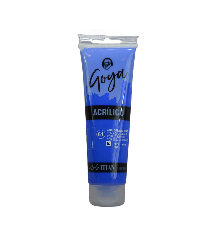 Acrílico Goya Azul cobalto Nº61 125ml | Acrilico Goya 