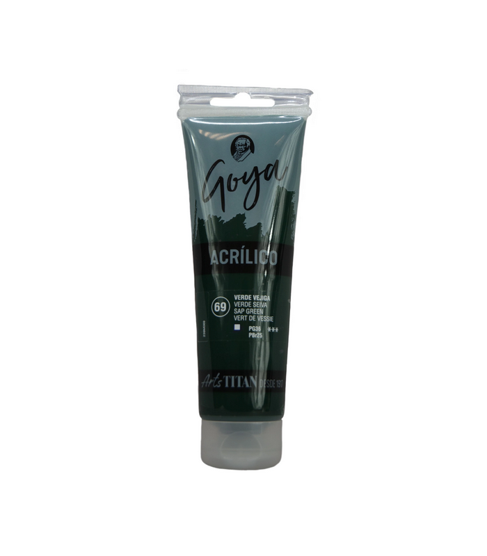 Acrílico Goya Verde vejiga Nº69 125ml | Acrilico Goya 