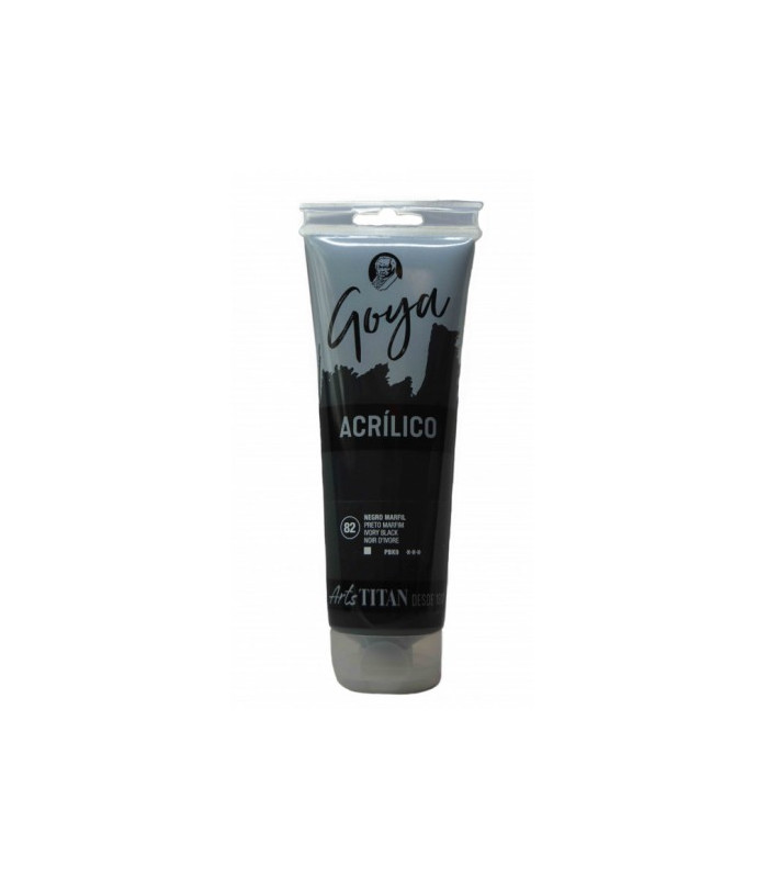 Acrílico Goya Negro marfil Nº82 125ml | Acrilico Goya 