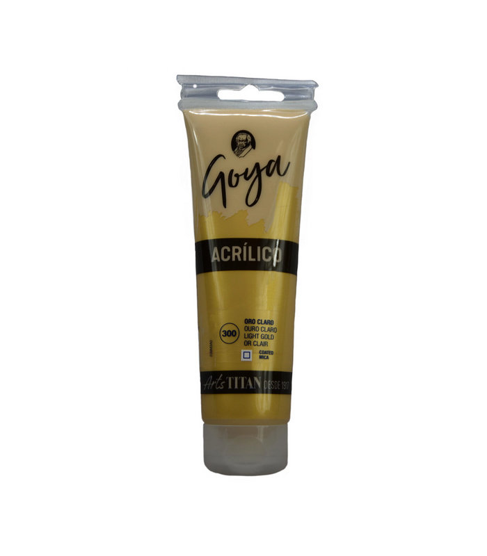 Acrílico Goya Oro Claro Nº300 125ml | Acrilico Goya 