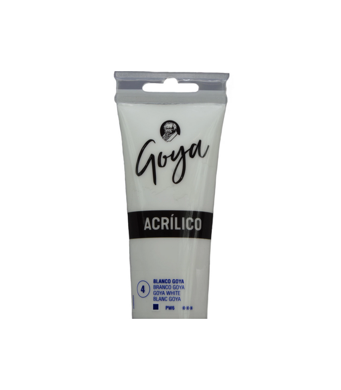 Acrílico Goya blanco Goya Nº4 230ml | Acrilico Goya 