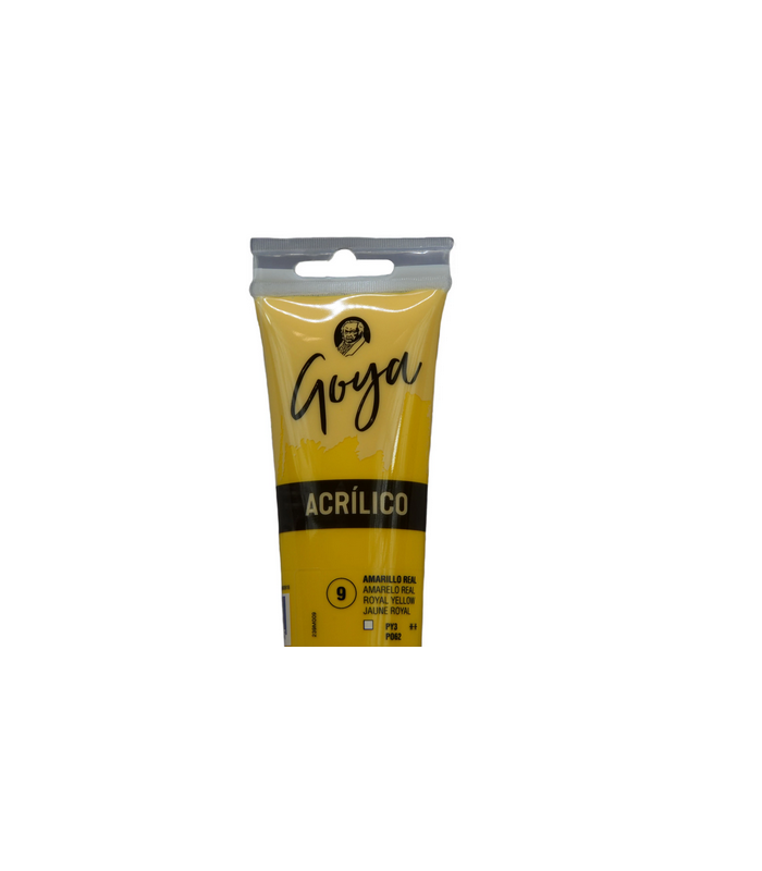 Acrílico Goya Amarillo real Nº9 230ml | Acrilico Goya 