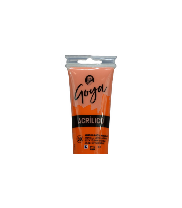 Acrílico Goya Amarillo GOYA naranja Nº30 230ml | Acrilico Goya 