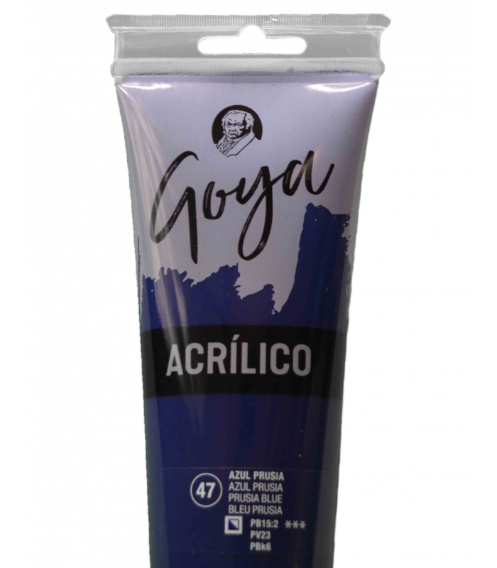 Acrílico Goya Azul prusia Nº47 230ml | Acrilico Goya 