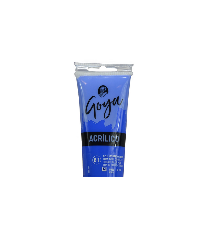 Acrílico Goya Azul cobalto Nº61 230ml | Acrilico Goya 