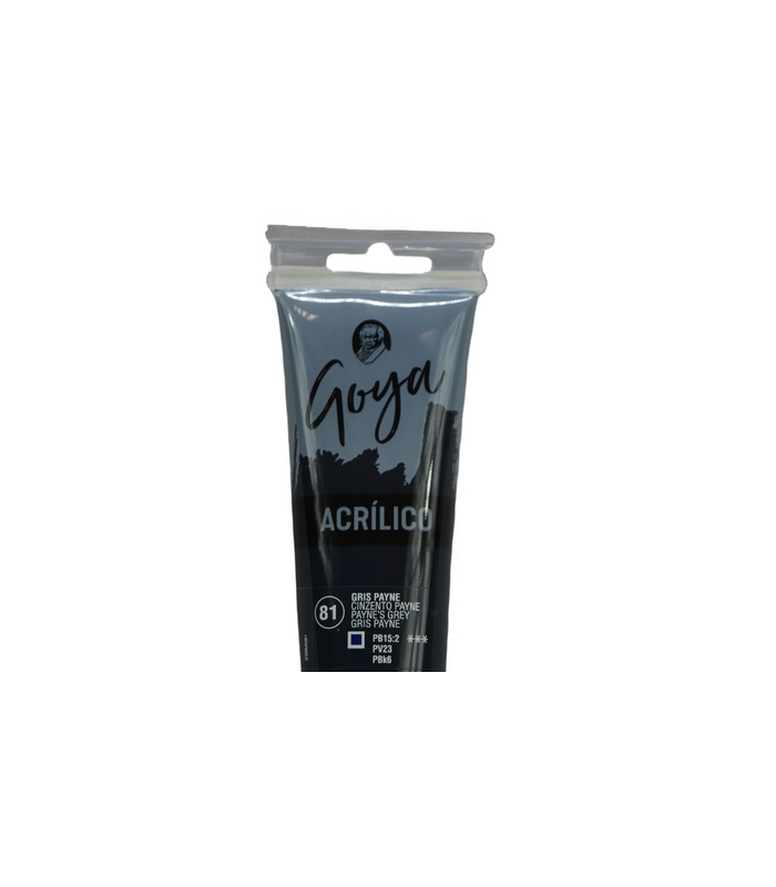 Acrílico Goya Gris payne Nº81 230ml | Acrilico Goya 