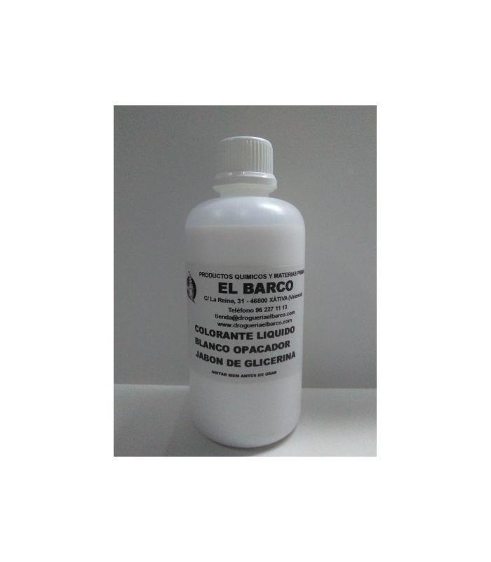 Colorante Liquido Blanco Opacador para Jabon de Glicerina 250 ml | Jabones 