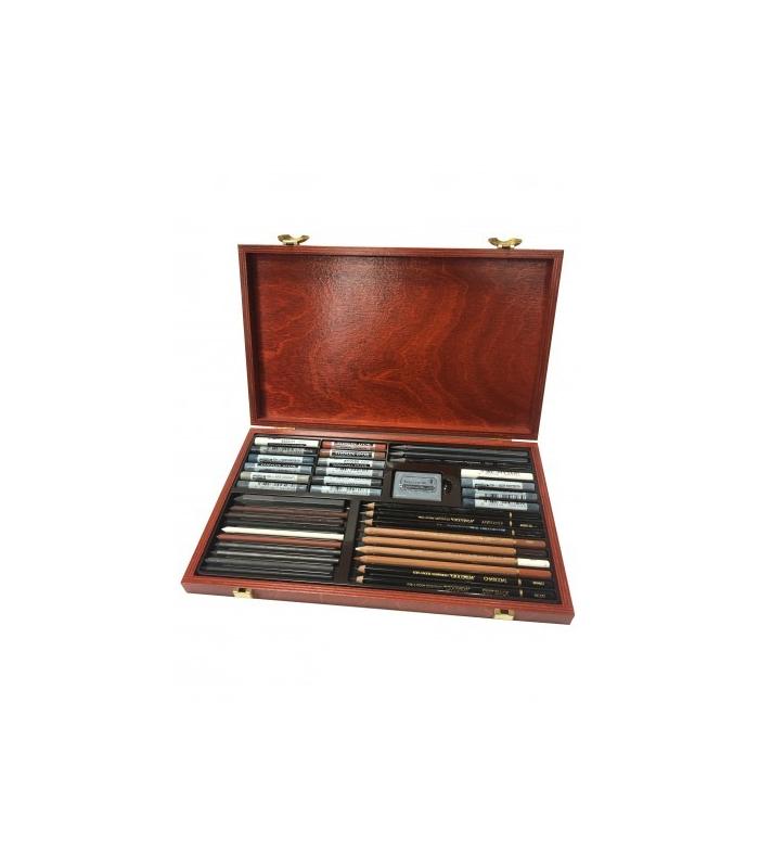 Set artistico Gioconda caja madera | Estuches 