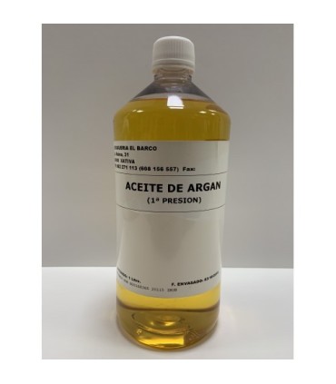 Aceite Vegetal Eco. de Argán Desodorizado (1ªPresión) - Ruta de la cera