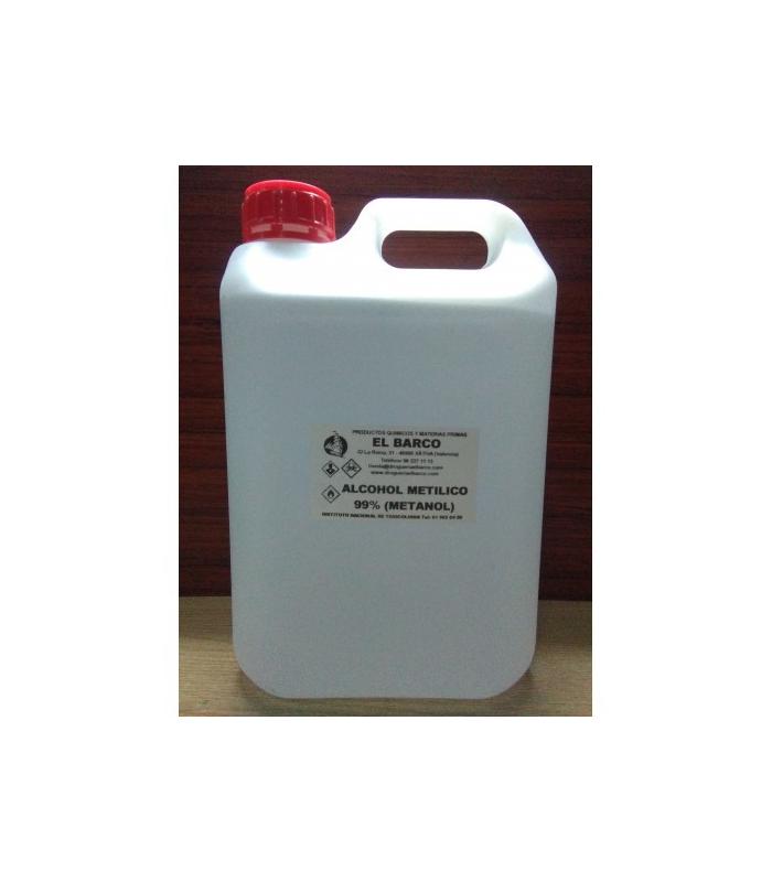 Alcohol Metilico 99% ( Metanol ) 5 L. | Disolventes 